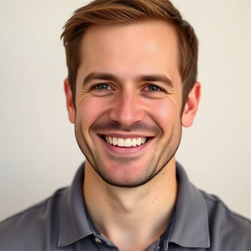Portrait of Ben Carter, Marketing Director at Horizon Explorations, a smiling man with short brown hair wearing a polo shirt.